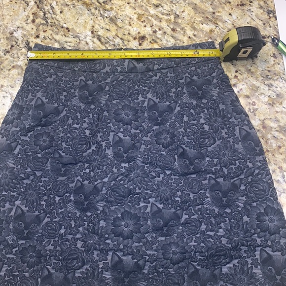 Paul & Joe Sister Fellini Floral Jacquard Cat Skirt - Picture 4 of 8